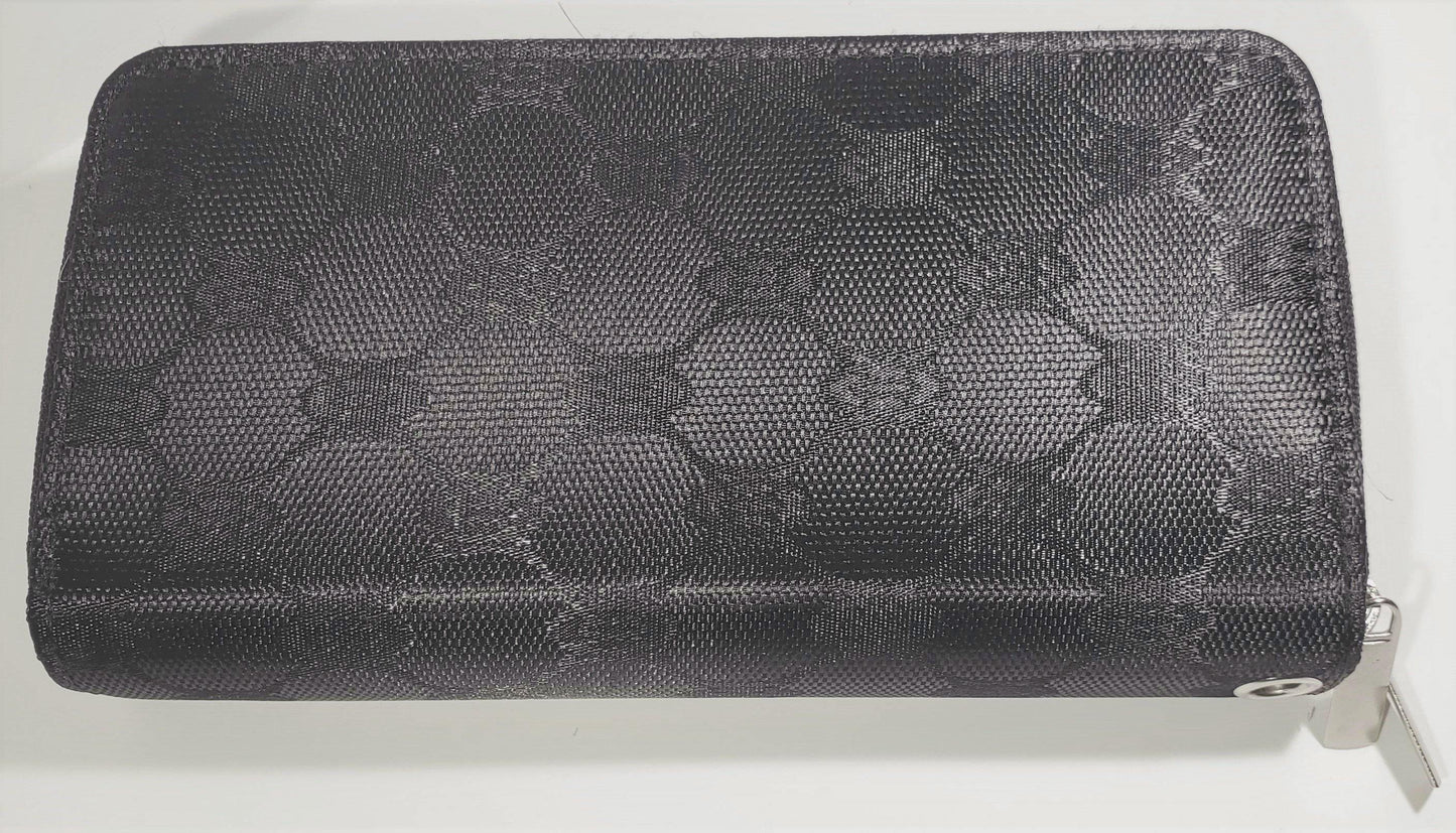 Women Wallet Phone Card holder Clutch Purse Holder Double Zip Wrist Band Handbag - TopLine Fashion Lounge