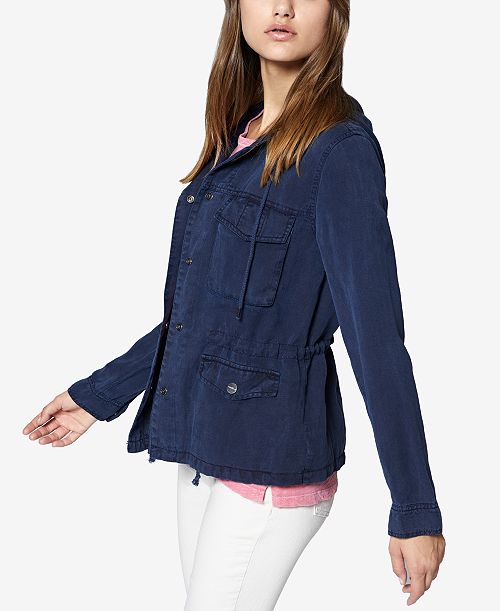 Sanctuary Unity Hooded Utility Jacket