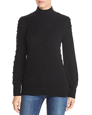 Calvin Klein Popcorn-Knit Mock Turtleneck Sweater