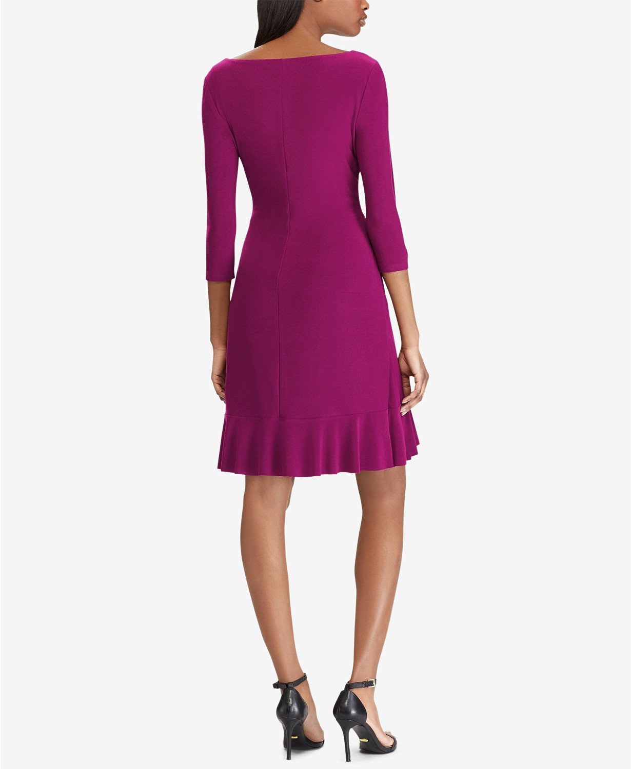 American Living Ruffled Jersey Dress - TopLine Fashion Lounge