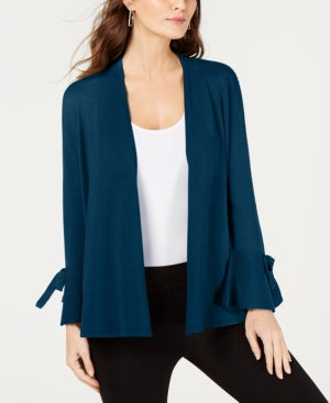 Alfani Tie-Sleeve Cardigan