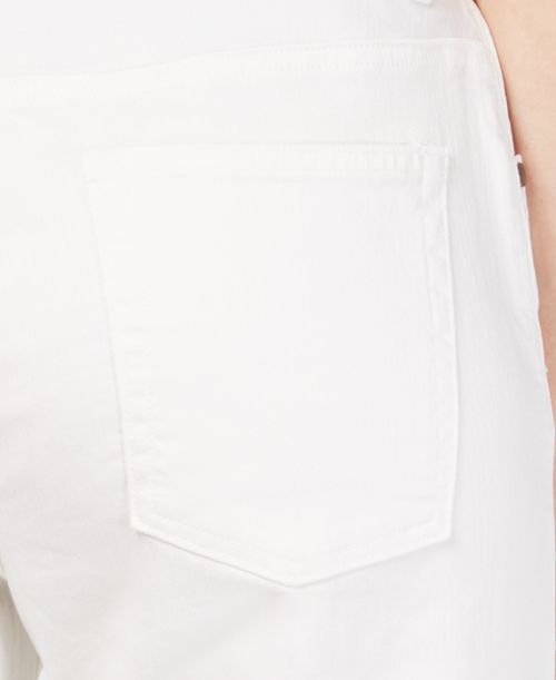 Eileen Fisher Womens Denim Ankle Ankle Jeans Ivory 16