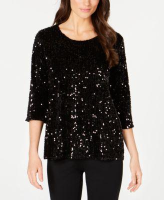 KN SEQUIN SWING TOP - TopLine Fashion Lounge