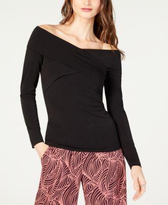 OTS CROSS LS TOP - TopLine Fashion Lounge