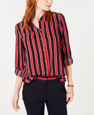 ROLL TAB- HOLLY STRP - TopLine Fashion Lounge