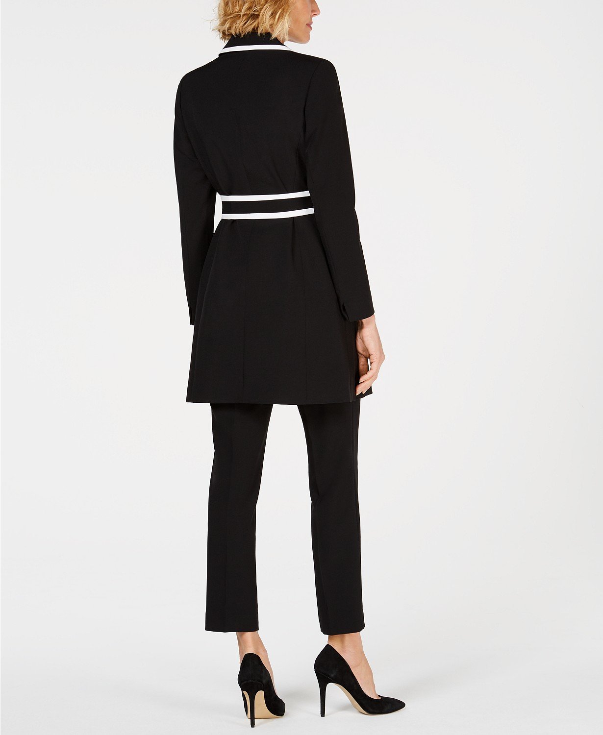 Le Suit Contrast-Trim Jacket
