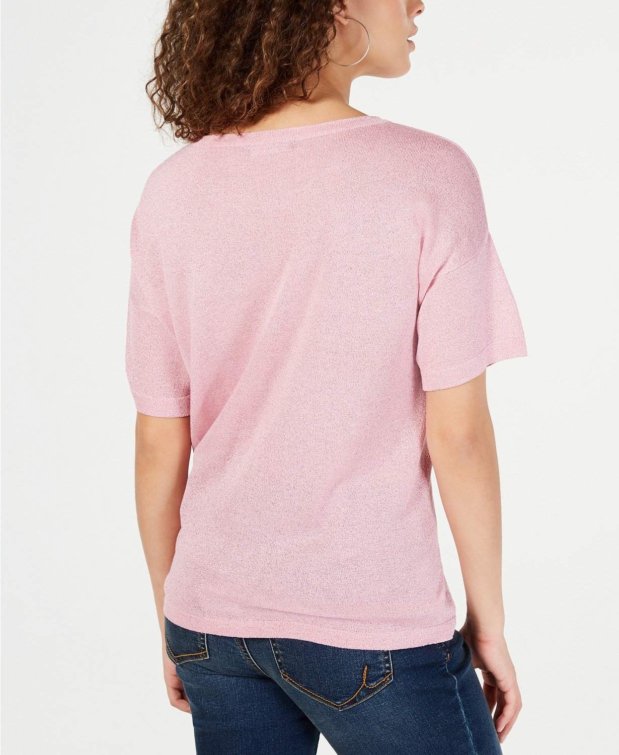 I.n.c. Love Is All Metallic Sweater - TopLine Fashion Lounge