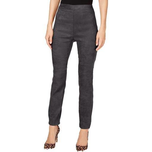INC Womens Faux-Suede Pull-On Pants 10 - TopLine Fashion Lounge