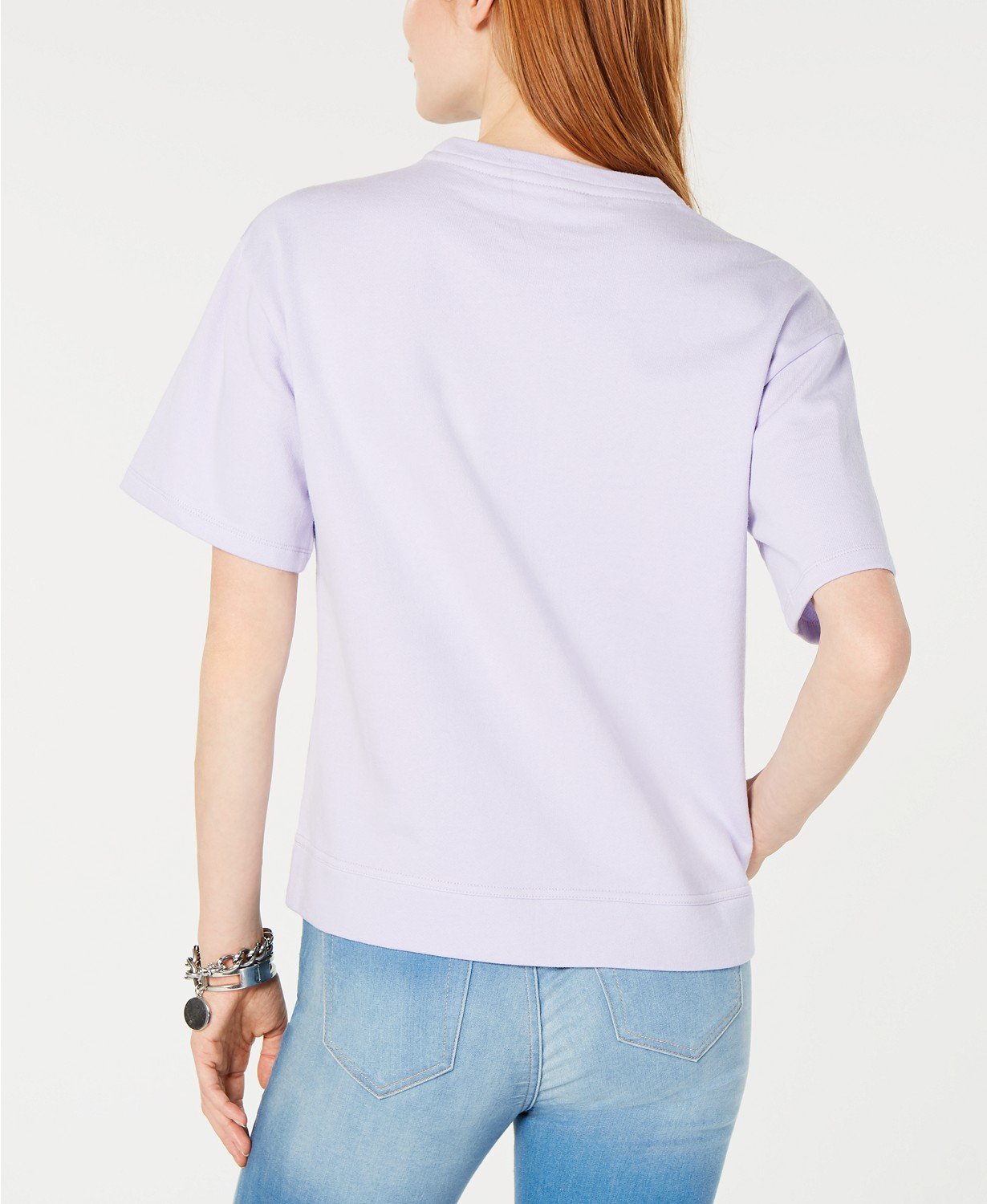 Tommy Hilfiger Womens Short-Sleeve Chevron-Stripe Top - TopLine Fashion Lounge