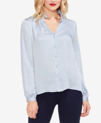 L/S RUCHED MOCK NECK BTT - TopLine Fashion Lounge