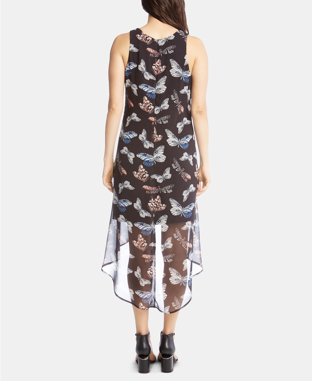 Karen Kane Printed High-Low Dress - TopLine Fashion Lounge