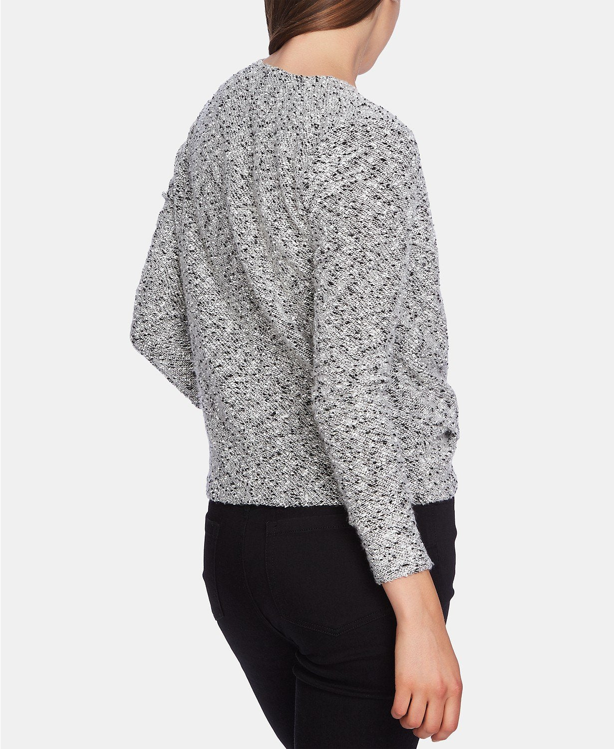STATE Bouclé Wrap-Front Top - TopLine Fashion Lounge