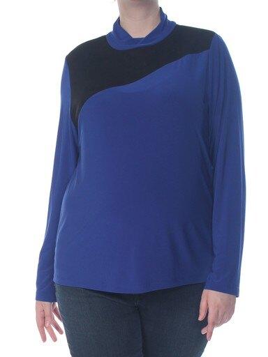 DKNY Womens Blue Peter Pan Collar Sweater Size: XL - TopLine Fashion Lounge