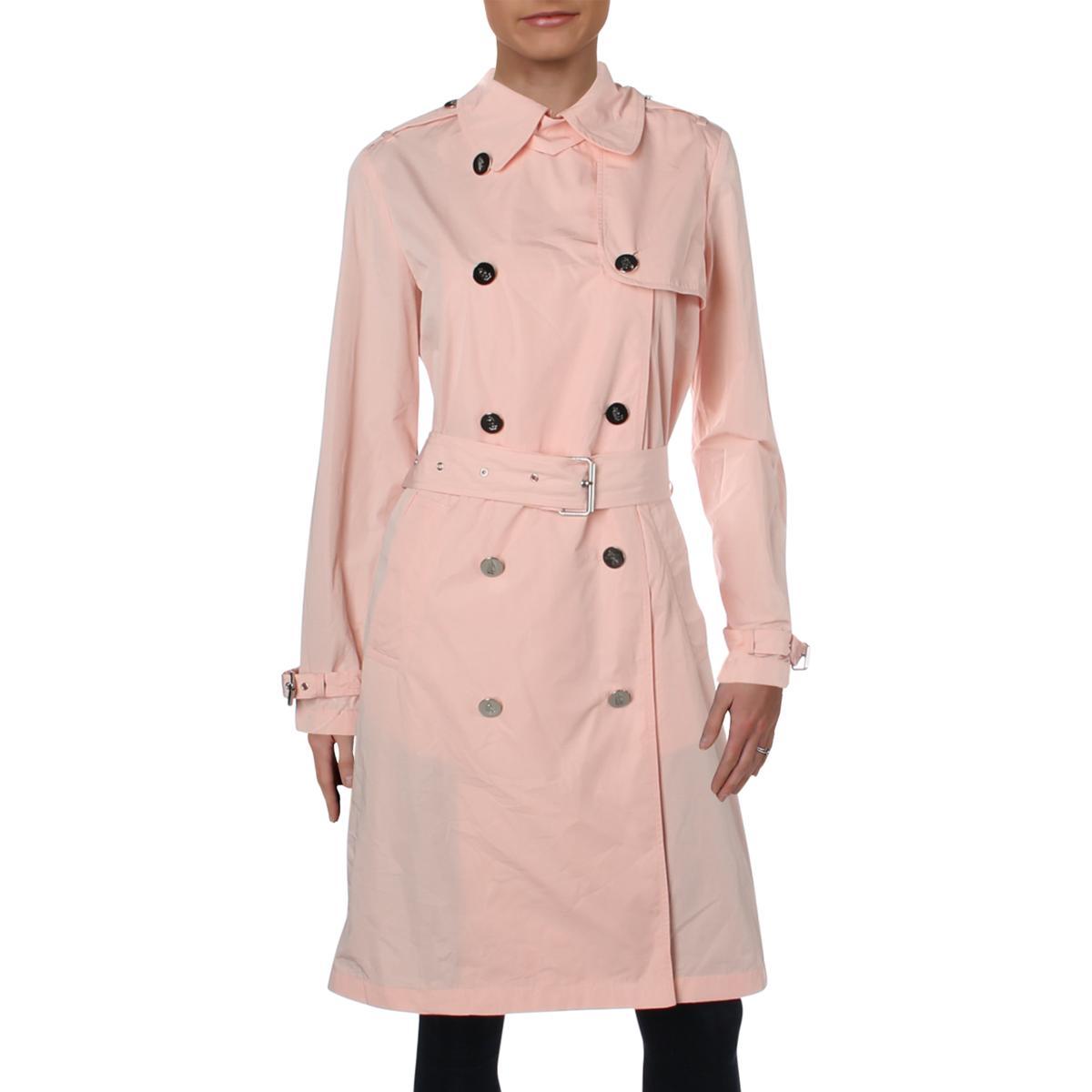 Lauren Ralph Lauren Womens Fatyela Fall Double Breasted Midi Coat - TopLine Fashion Lounge