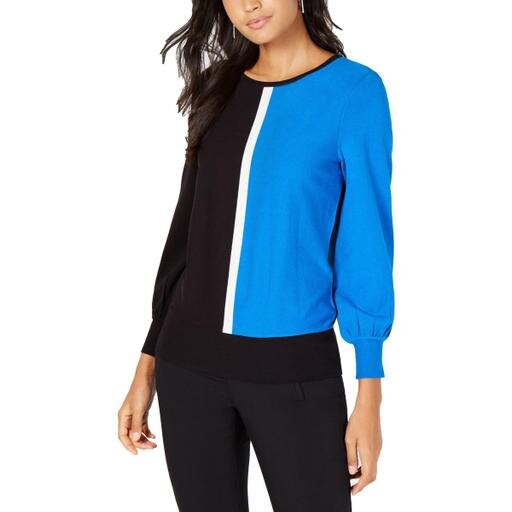 Alfani Tipped Colorblocked Sweater