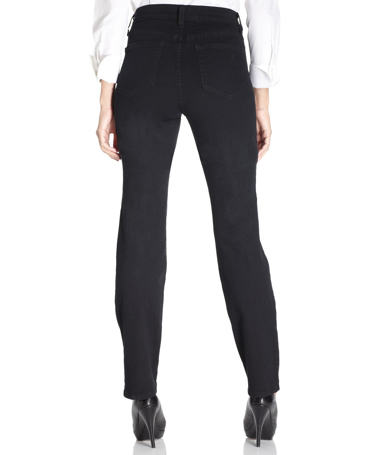 NYDJ Marilyn Tummy-Control Straight-Leg Jeans