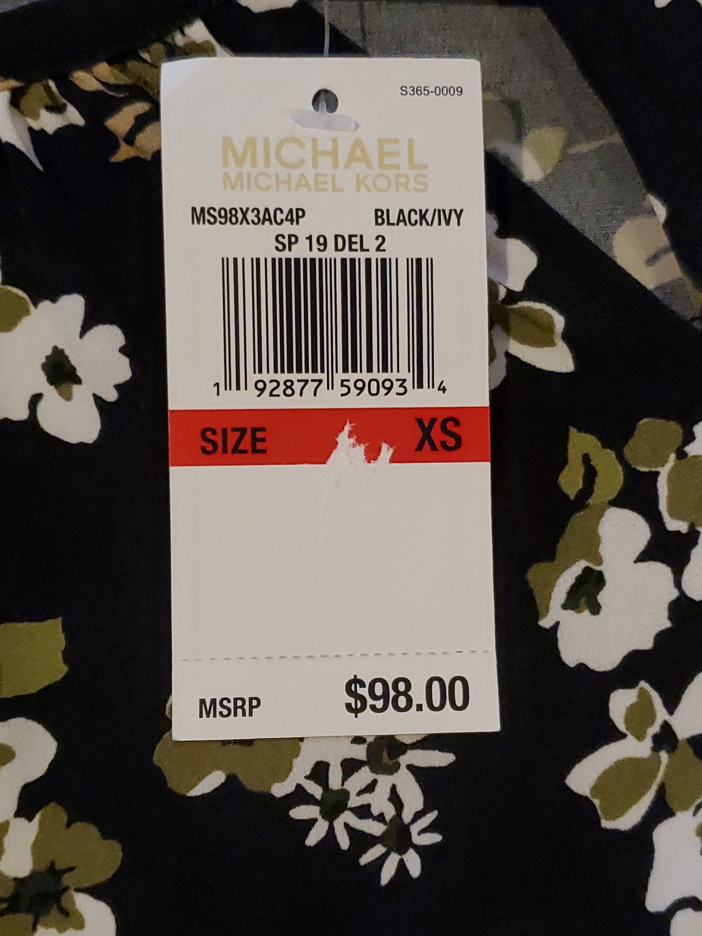 Michael Kors Floral-Print Cutout Dress, in Regular & Petite Sizes
