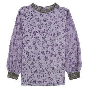Alfani Metallic-Print Beaded Top Womens Beaded Trim Pullover Blouse - Large - TopLine Fashion Lounge