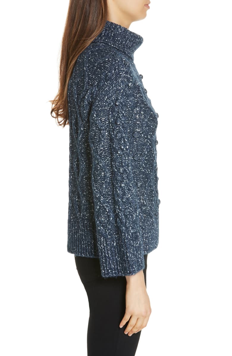 Kate Spade Womens Marled Cable Knit Sweater - TopLine Fashion Lounge