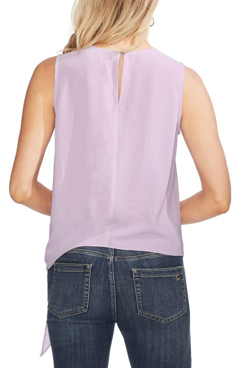 Vince Camuto Sleeveless Tie-Hem Top - TopLine Fashion Lounge