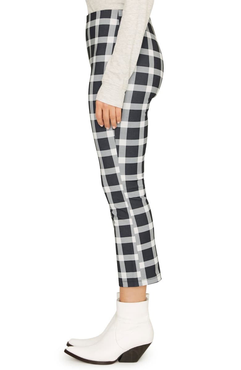 Sanctuary Womens Cyber Disco Plaid Cropped Leggings - TopLine Fashion Lounge
