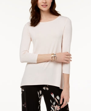 Alfani Woven-Back Top
