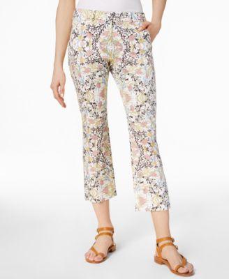 Max Mara Weekend Max Mara Neottia Printed Cropped Pants