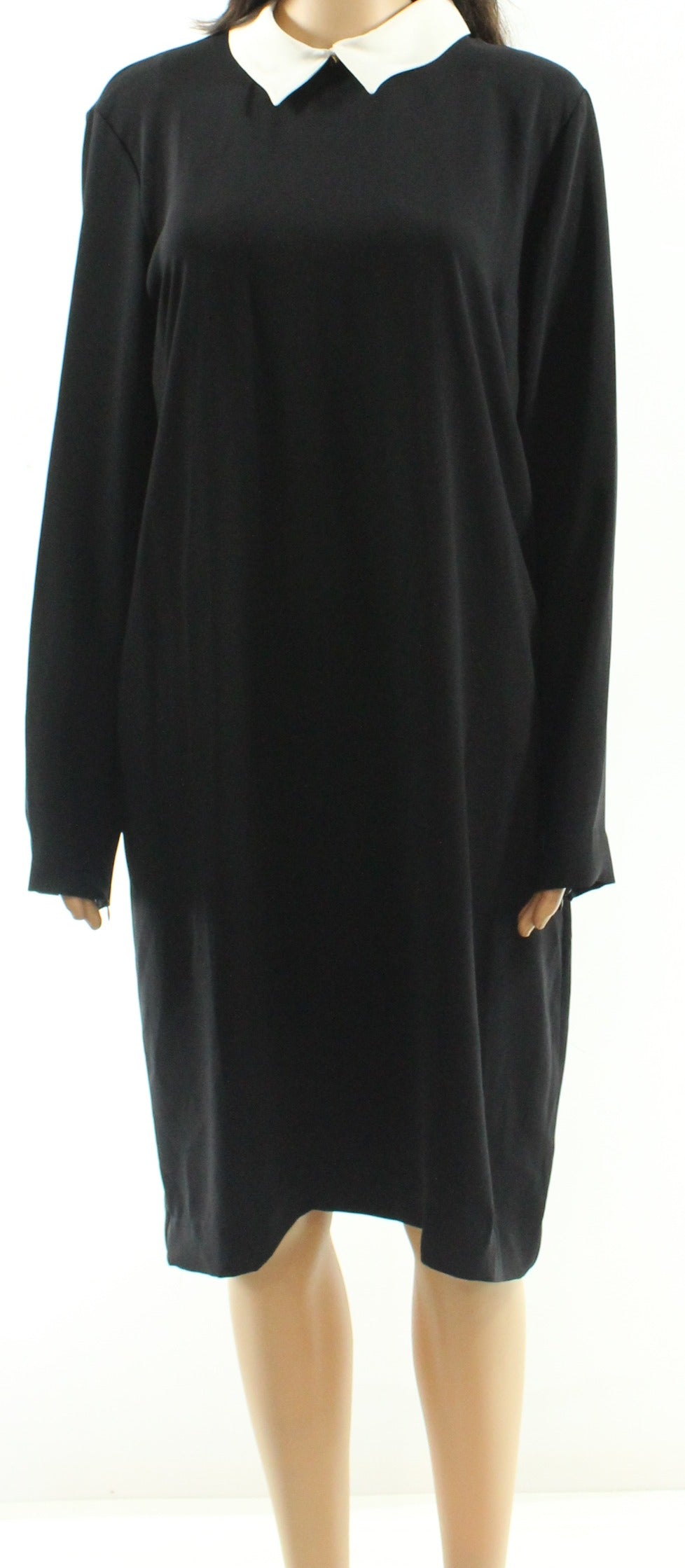 Lauren Ralph Lauren Womens Collar Long Sleeves Shirtdress NO COLOURE