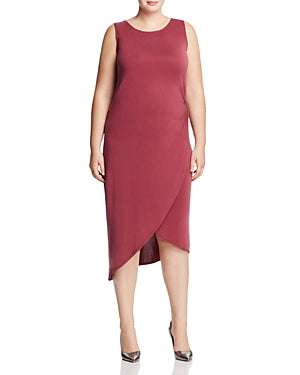 Love. Ady Womens Plus Sleeveless Tulip Hem Party Dress