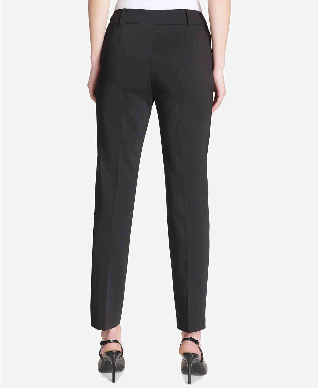 Calvin Klein Buttoned-Pocket Straight-Leg Pants - TopLine Fashion Lounge