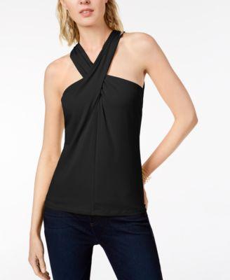 TWIST NECK HALTER - TopLine Fashion Lounge