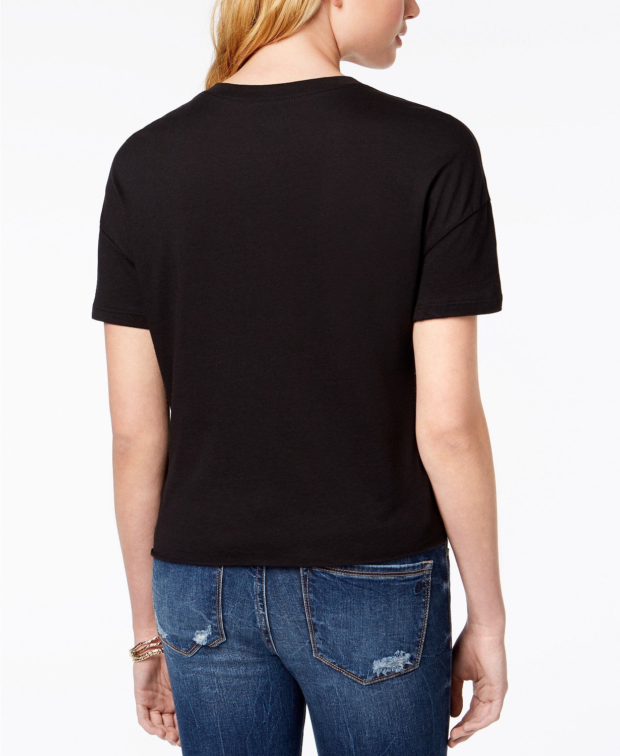 Carbon Copy Make Herstory Graphic-Print T- Black M -