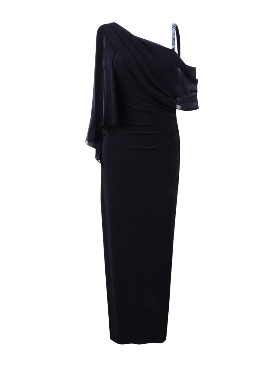 Lauren by Ralph Lauren Women's Georgette Overlay Gown Dress