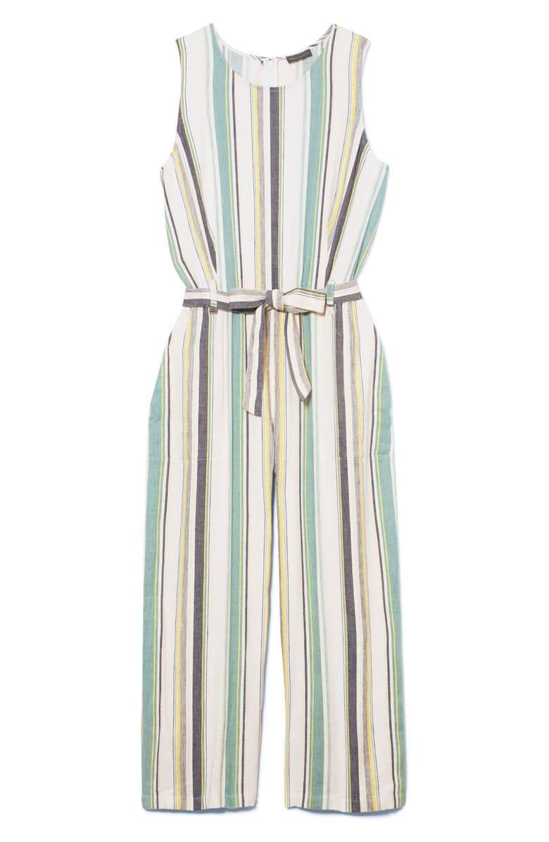 Vince Camuto Striped Sleeveless Jumpsuit - TopLine Fashion Lounge