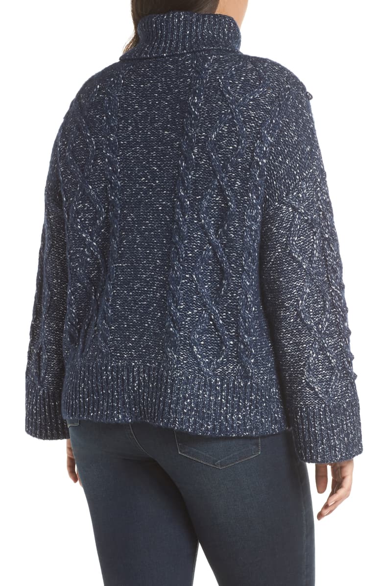 Kate Spade Womens Marled Cable Knit Sweater - TopLine Fashion Lounge