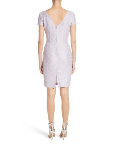 ST. JOHN COLLECTION Hansh Sequin Knit Cutout Dress