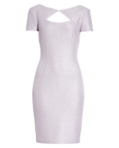 ST. JOHN COLLECTION Hansh Sequin Knit Cutout Dress