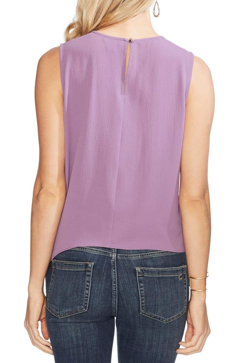 Vince Camuto Sleeveless Tie-Hem Top - TopLine Fashion Lounge