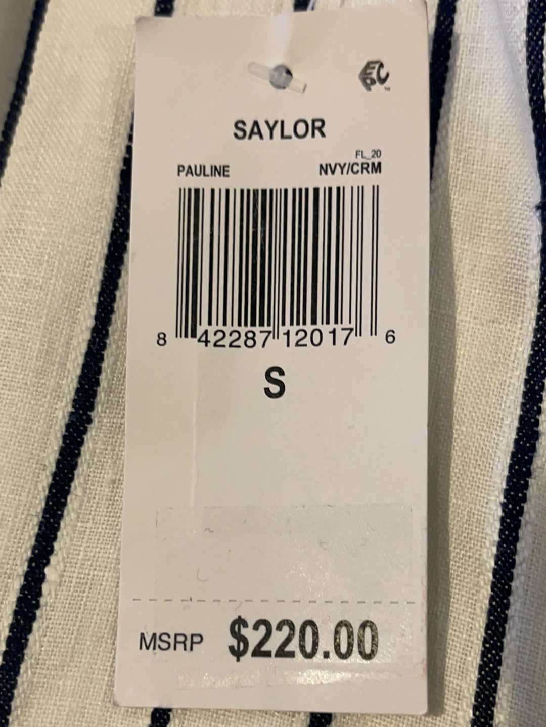 Saylor Womens Pauline Linen Sheath Dress