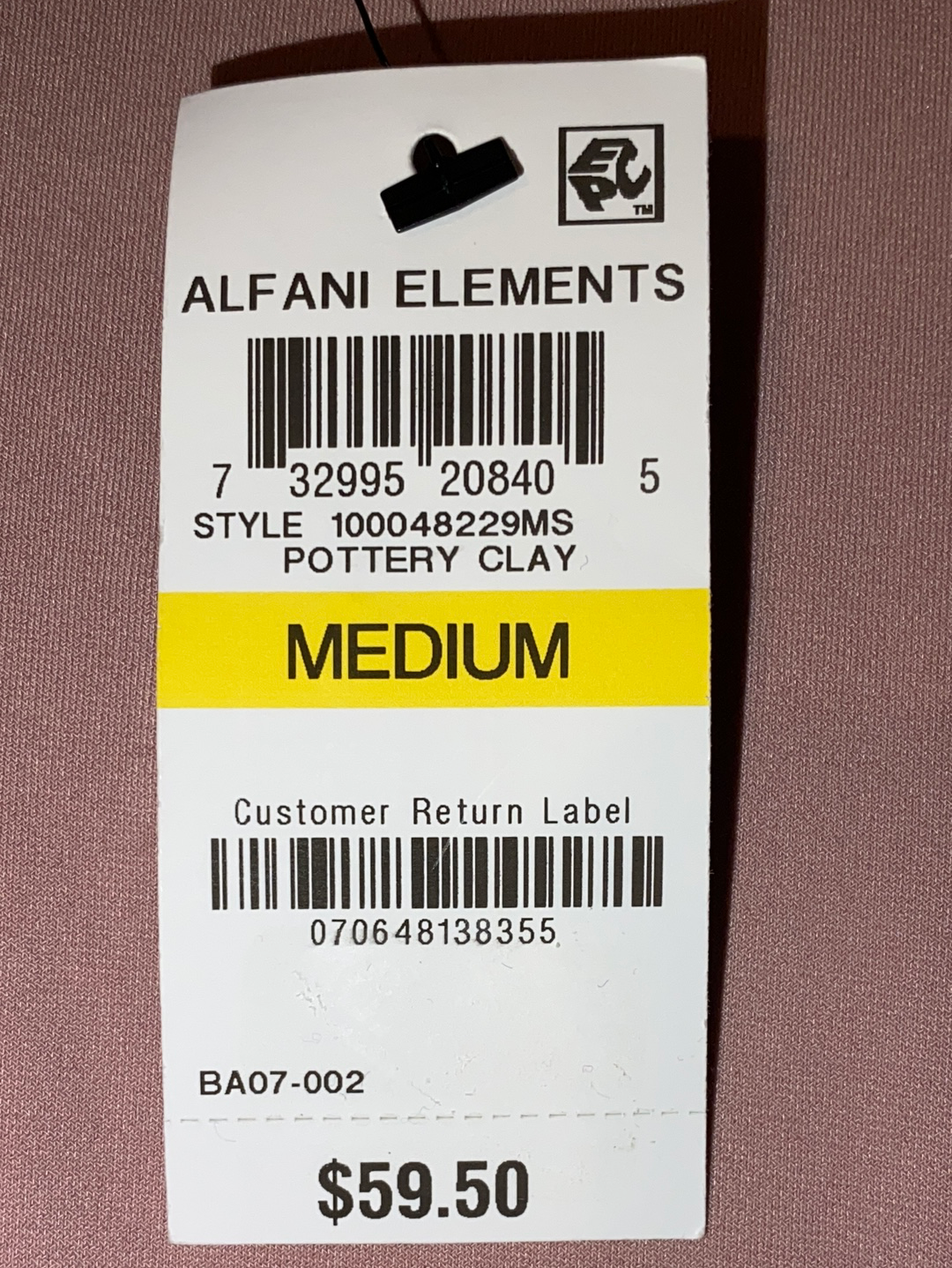 Alfani Flare Top