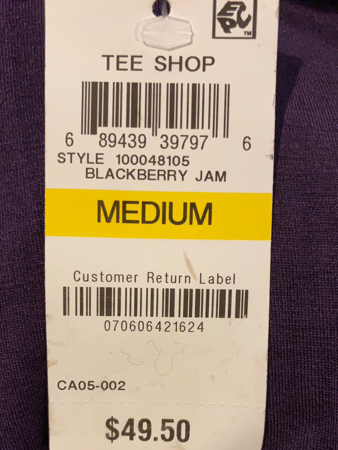 INC V-Neck Curved-Hem T-Shirt