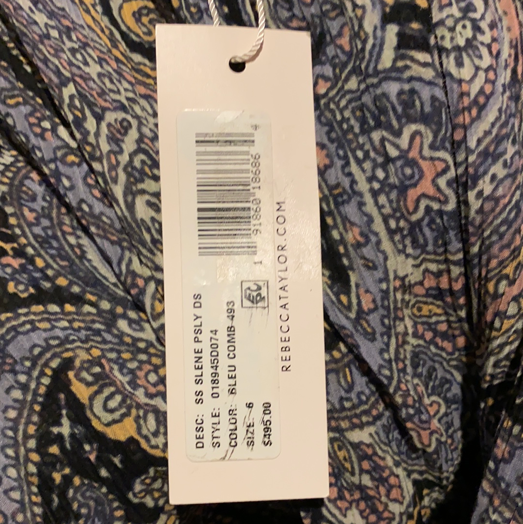 REBECCA TAYLOR Slene Paisley Dress