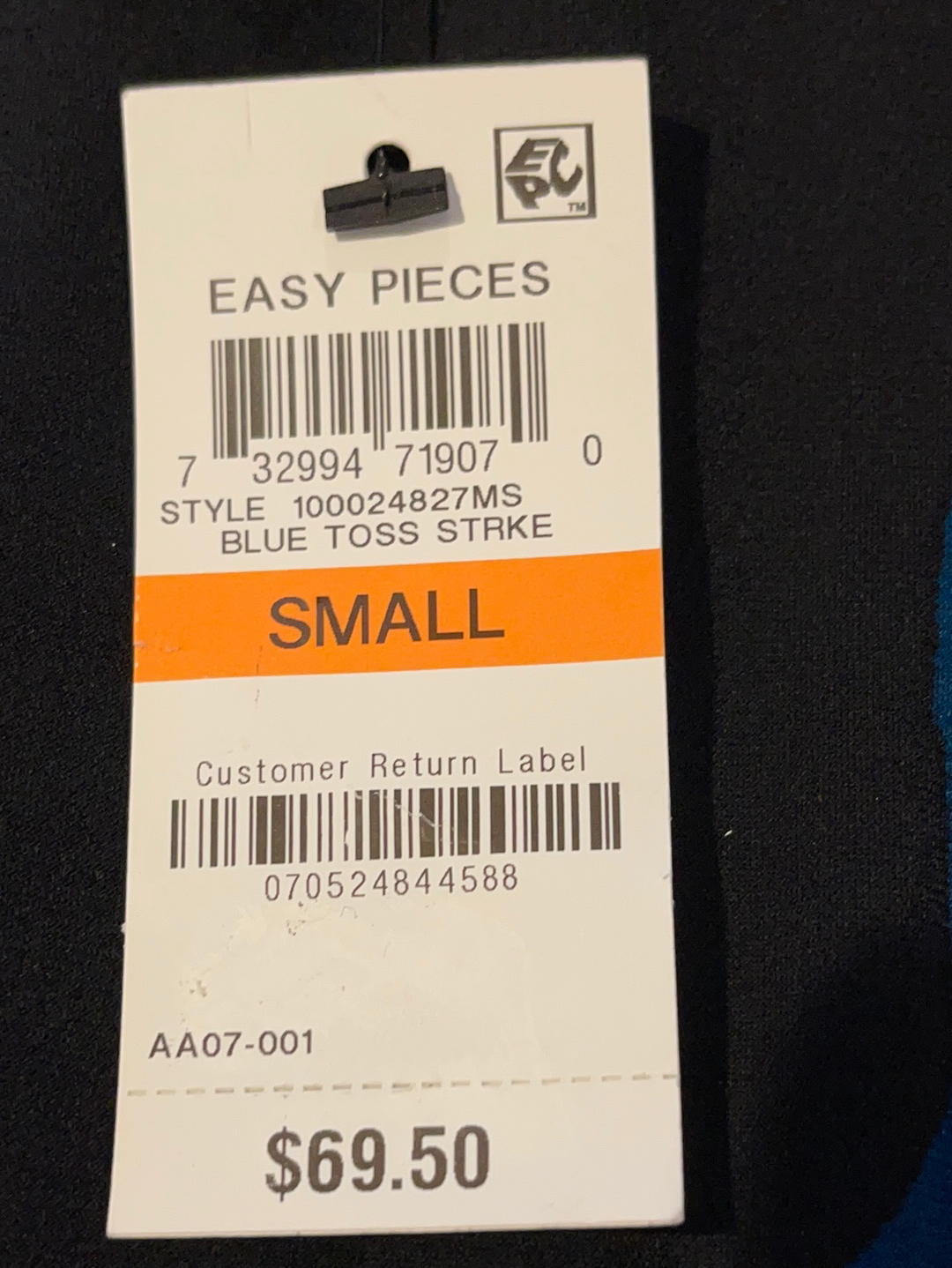 Alfani Crochet-Sleeve Printed Top Womens Printed Crochet Blouse