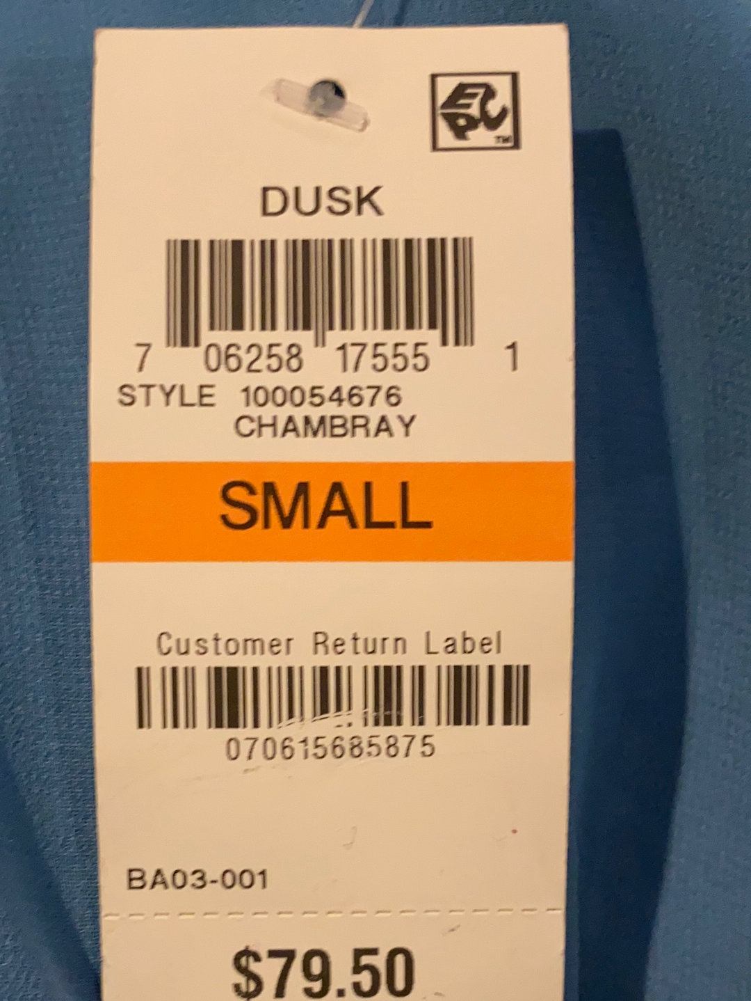 I.N.C. Smocked Peasant Top