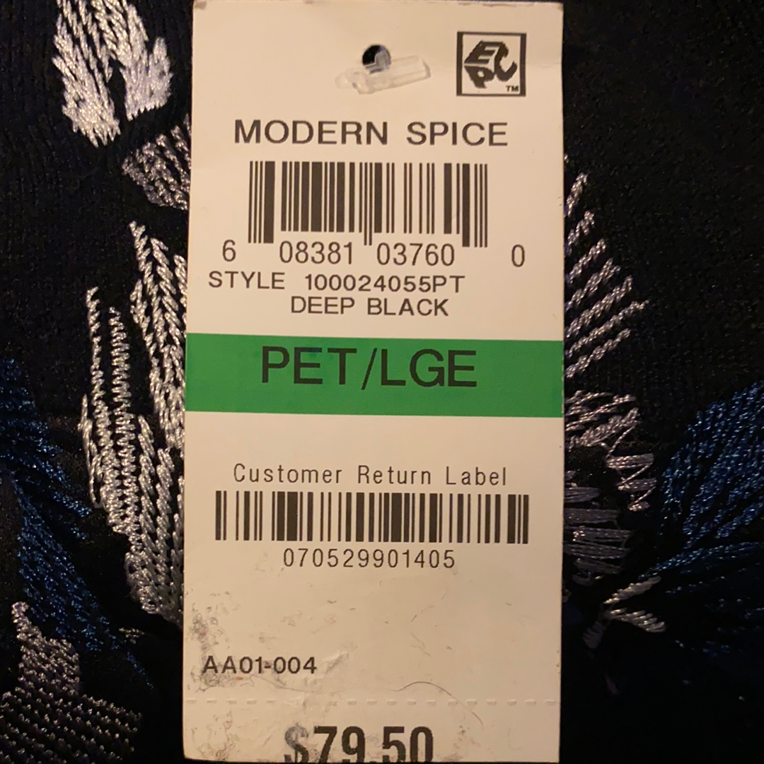 Alfani Petite Embroidered Bell-Sleeve Top