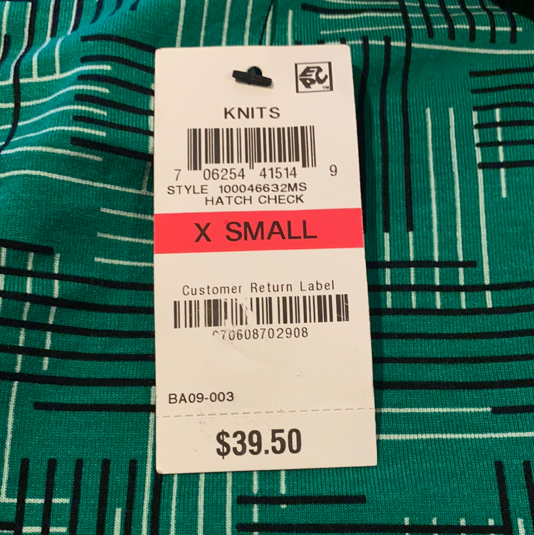 Alfani Mixed-Print High-Low Top