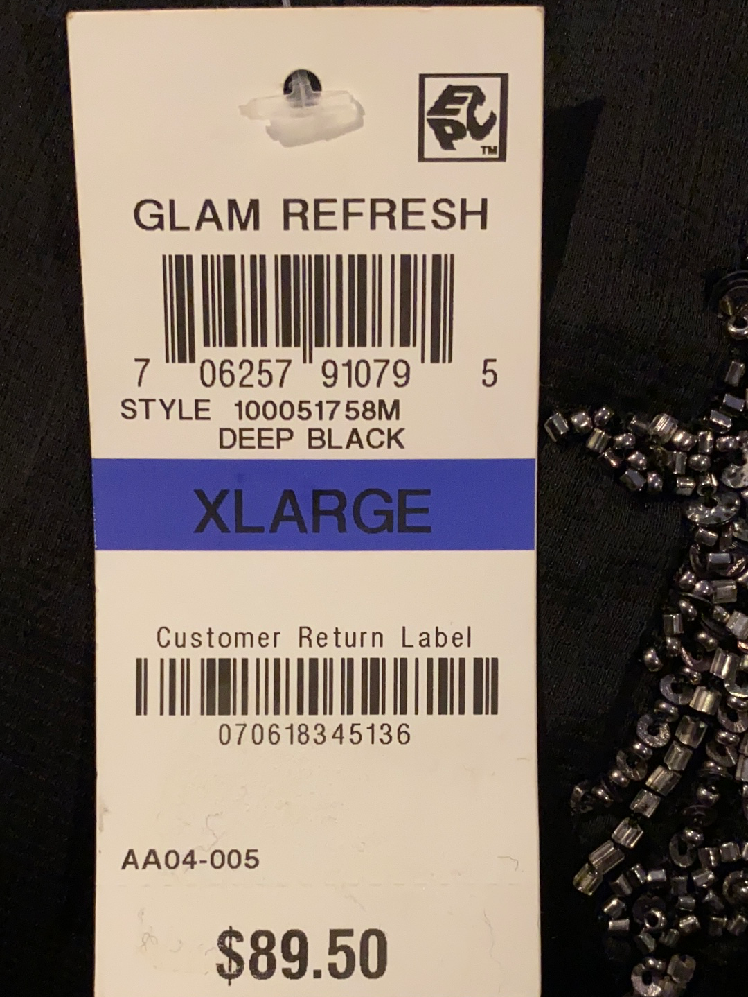 I.N.C. Embellished Cold-Shoulder Peplum Blouse