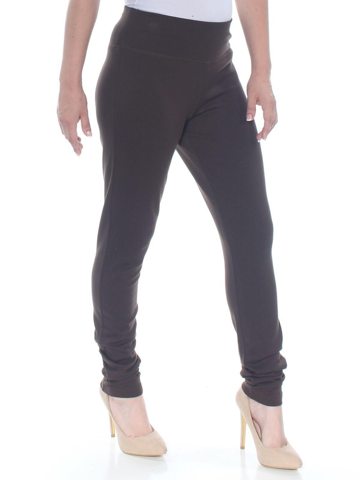 INC Womens Brown Ponte Skinny Regular Fit Casual Pant - TopLine Fashion Lounge