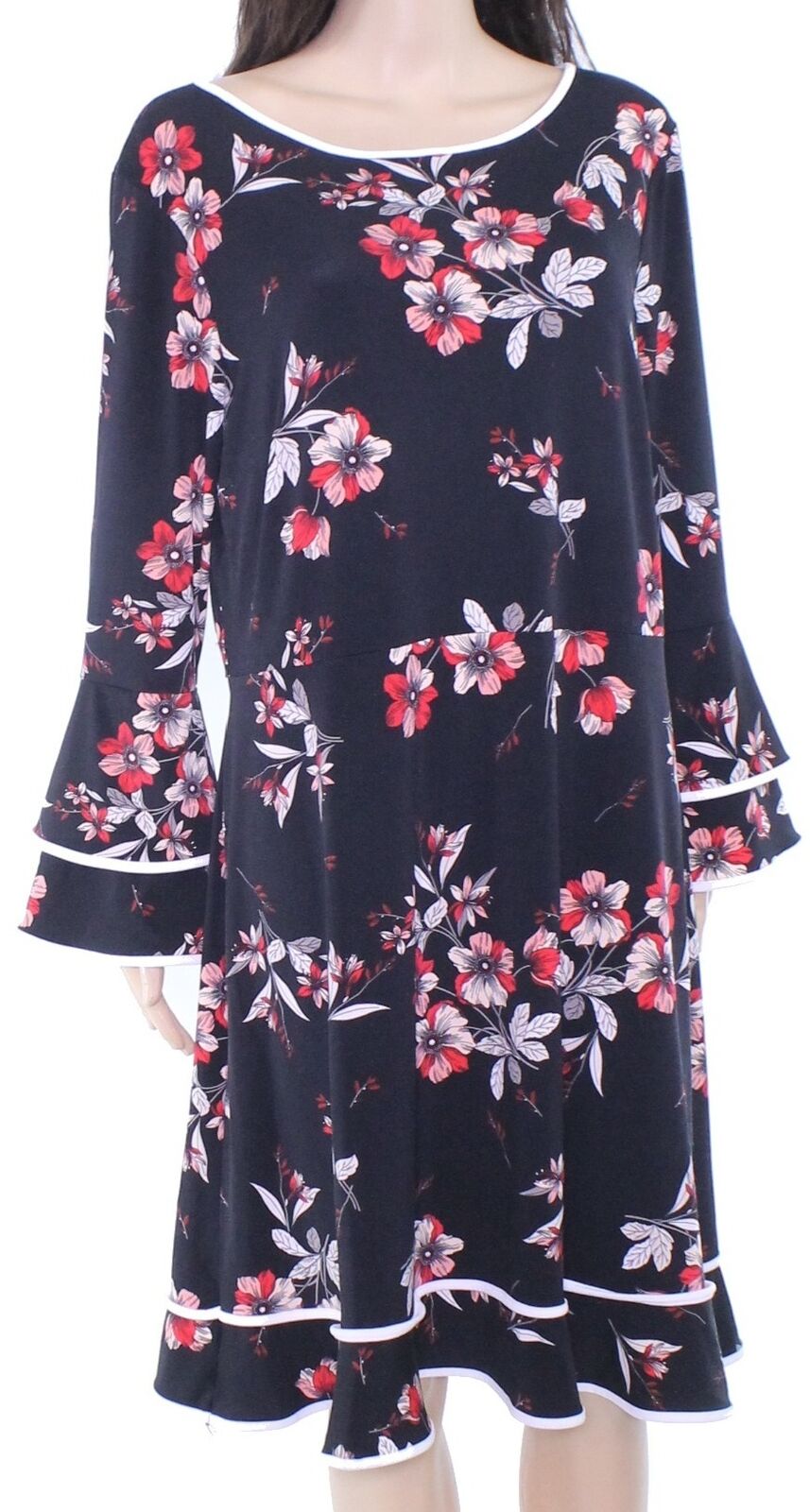 Alfani Floral-Print Fit & Flare Dress - TopLine Fashion Lounge