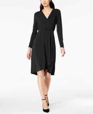 WRAP SURPLICE DRESS - TopLine Fashion Lounge